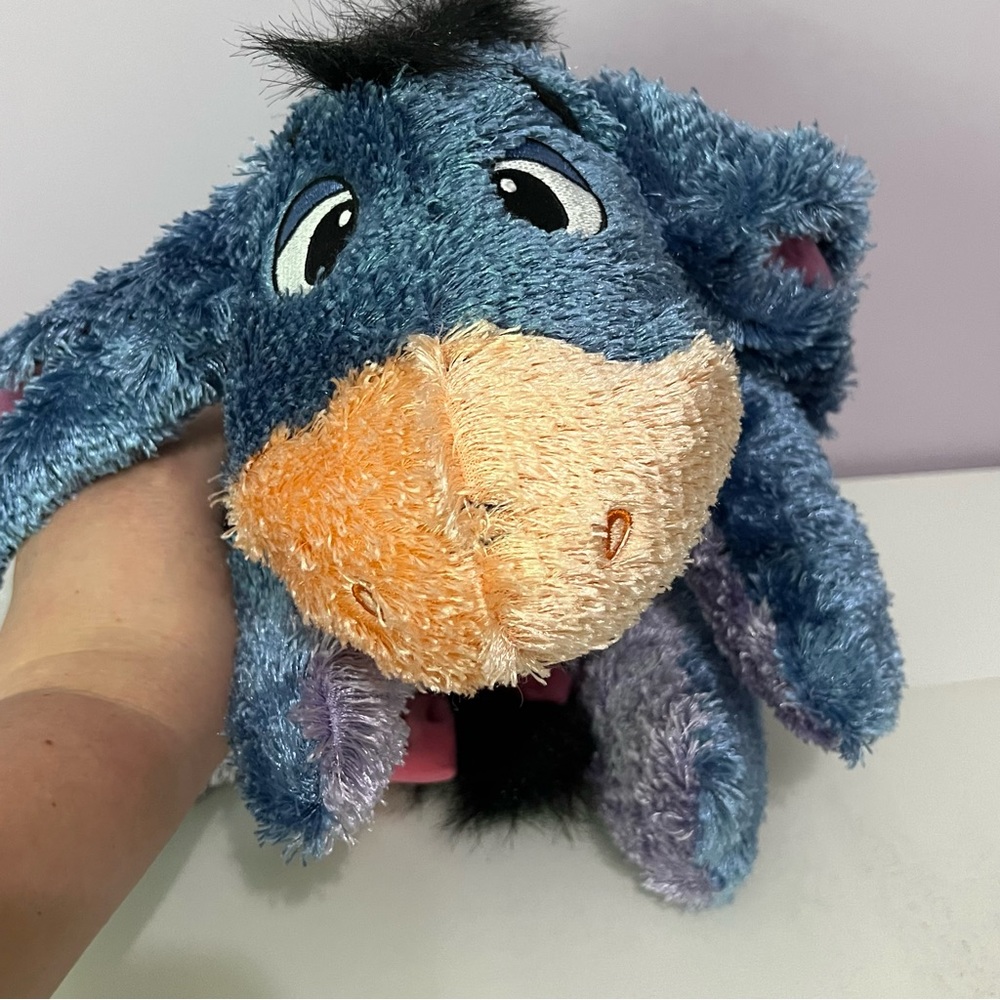 Disney Eeyore Stuffed Animal 16" Plushie Plush Toy Fisher Price - Picture 3 of 4